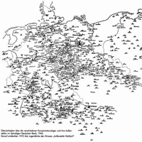 Übersichtskarte aller KZs im Deutschen Reich und den besetzten Gebieten
